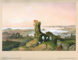 Carlo Bossoli. Ruines de l